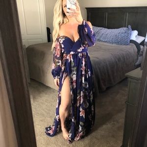 Floral Maxi Dress - SOLD